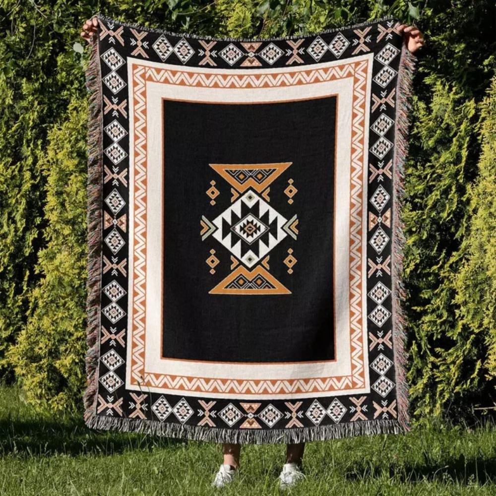 DesertBloom | Tapestry Picnic Blanket and Throw
