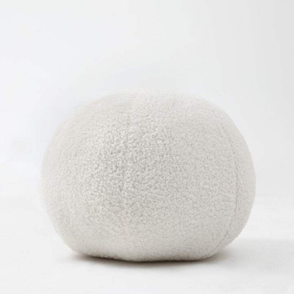 ComfyNest | Plush Ball Shaped Boucle Cushion