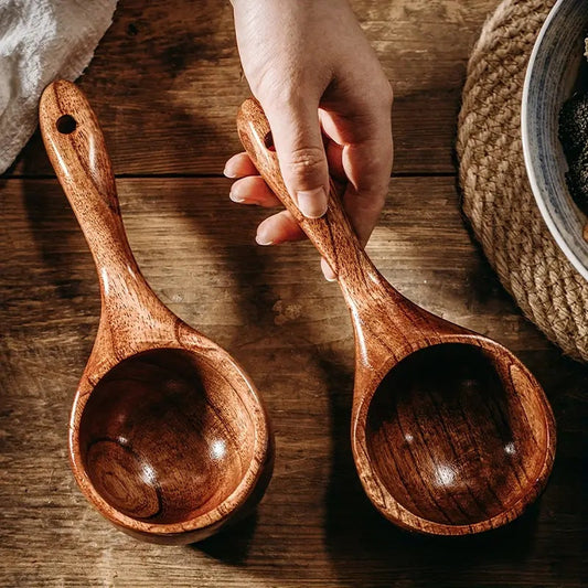 WoodCraft | Large Wooden Multi-Purpose Scoop