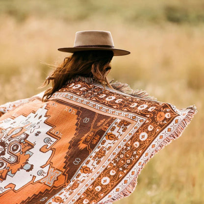 BohoHome | Boho Chic Patterned Throw Blanket