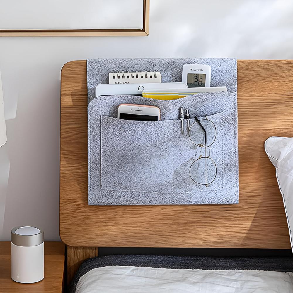 BedsideBuddy | All-in-One Bedside Organizer for Essentials Storage