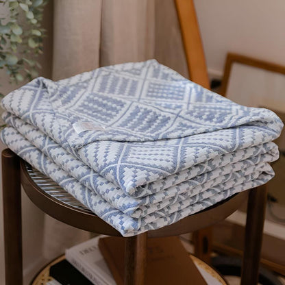 CozyWeave | Plaid Pattern Cotton Blanket