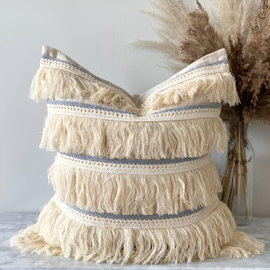 BohoHome | Bohemian Fringe Tassel Cushion Covers