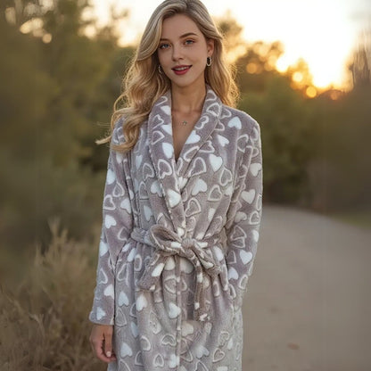 CozyWear | Plush Fleece Bathrobe