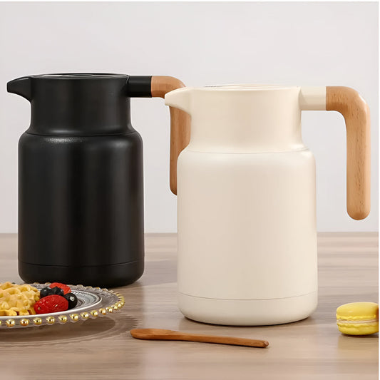 ClassicBrew | Wooden Handle Thermal Carafe