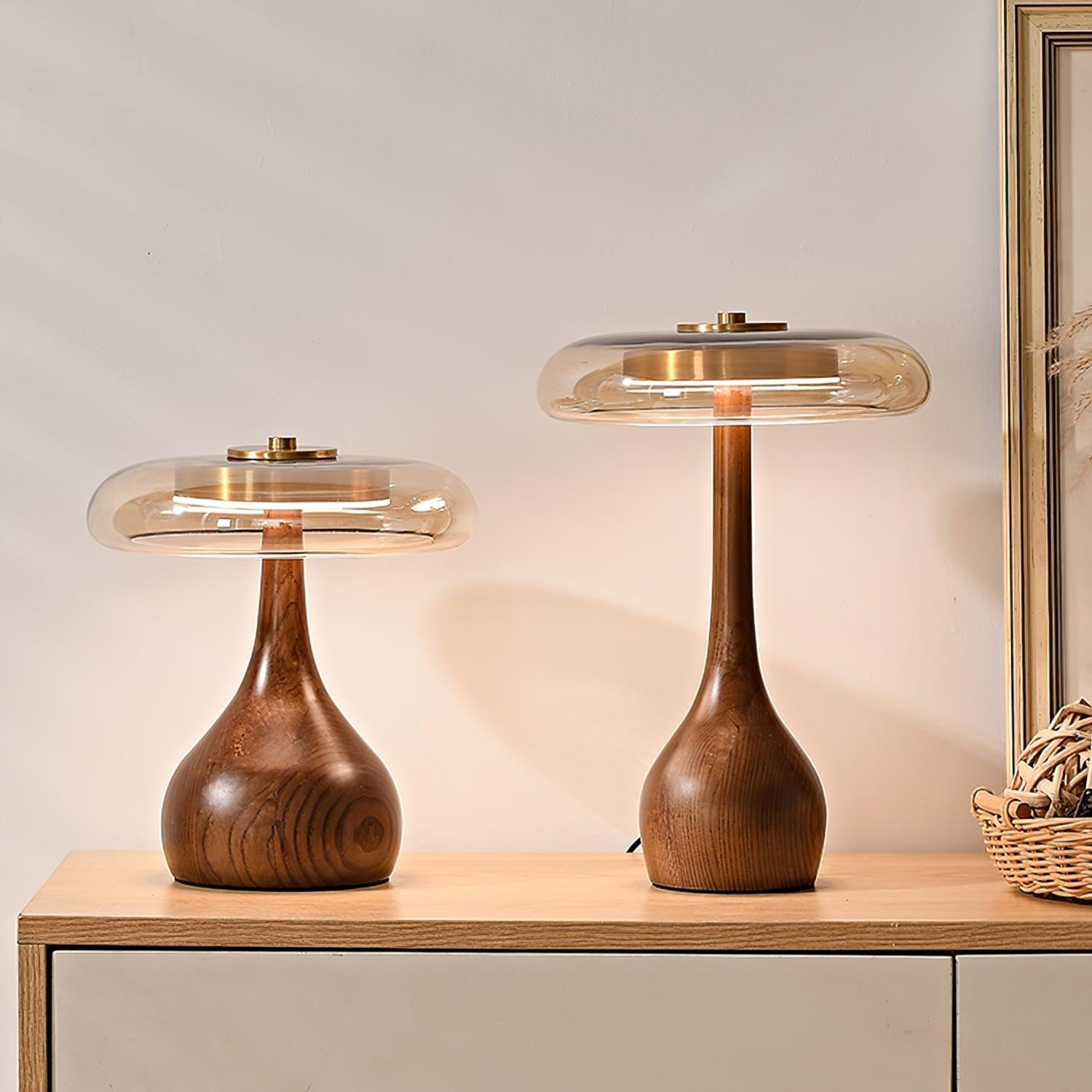 Andi Glass Table Lamp  Contemporary Elegance For Every Space