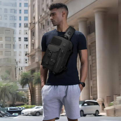 Anti-Theft Tactical Sling Bag | Compact And Secure Everyday Carry