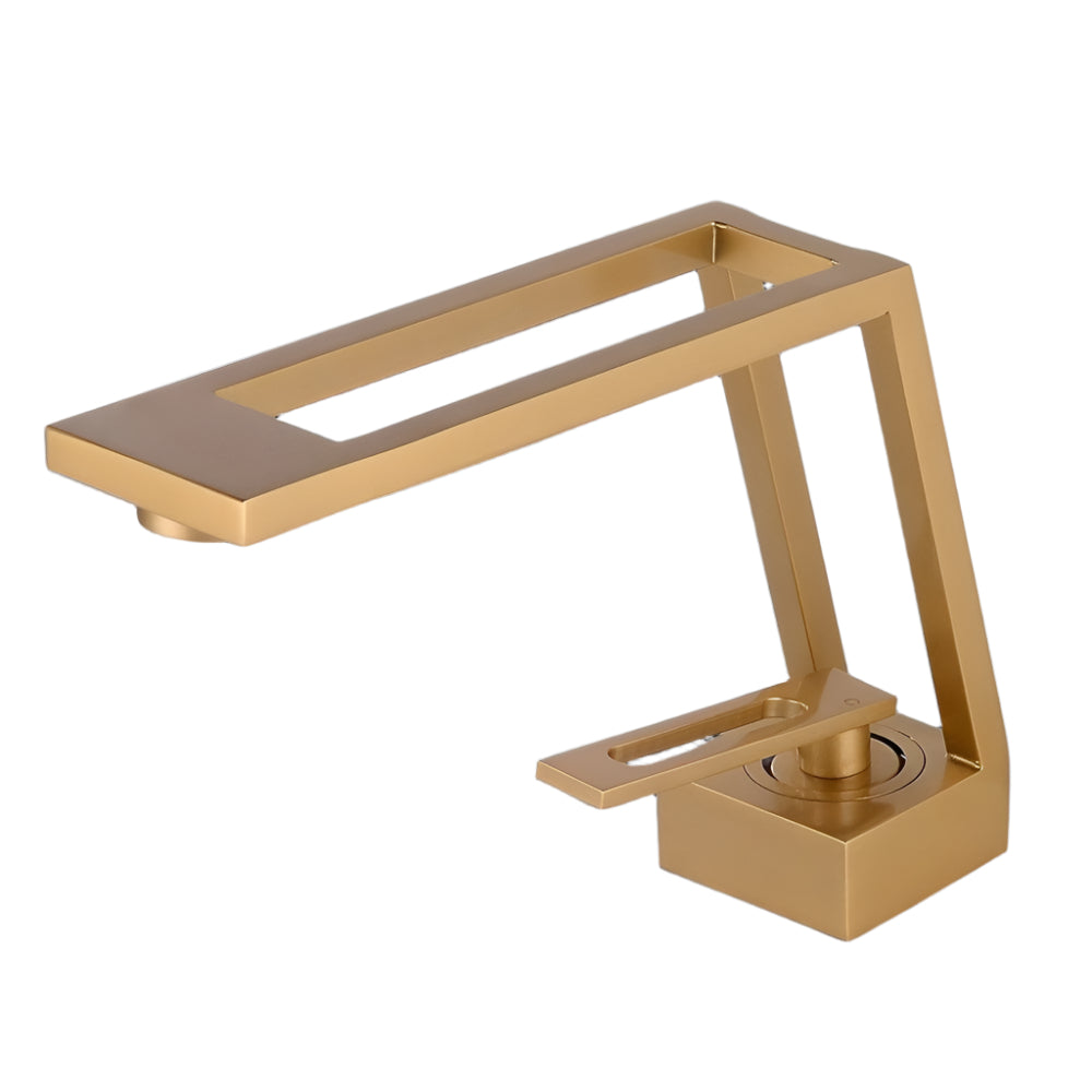 Aquafine | Solid Brass Bathroom Faucet - Hollow Basin Mixer Tap