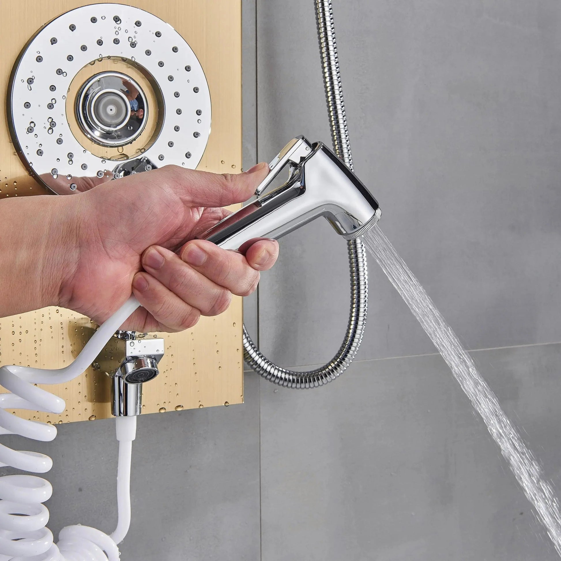 Aquanova | Bathroom Shower Panel - LED Waterfall & Temperature Control