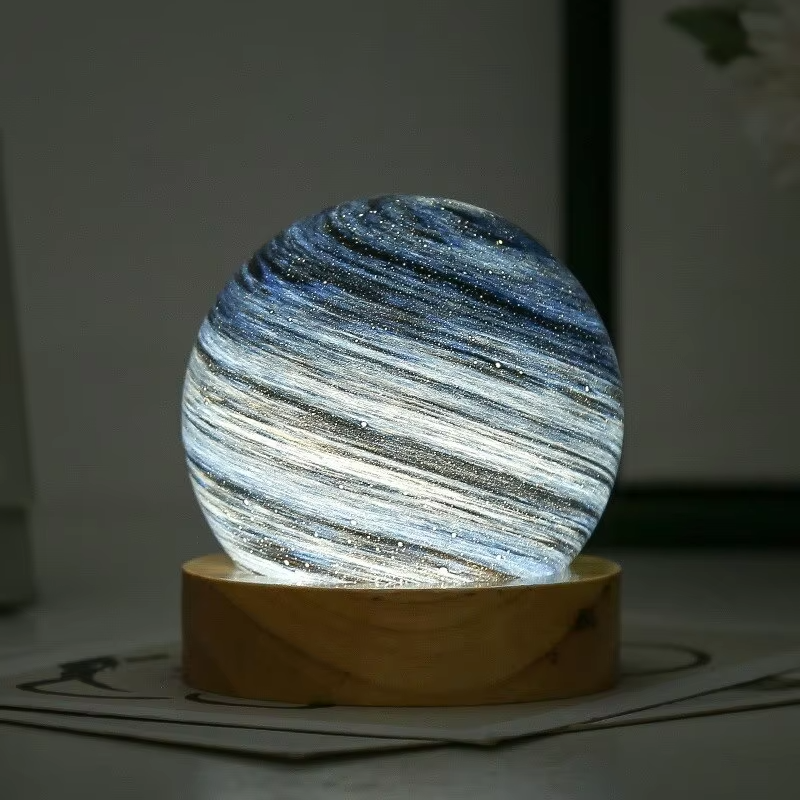 Aurora & Starry Sky 3D Table Lamp – Stunning Night Atmosphere Light