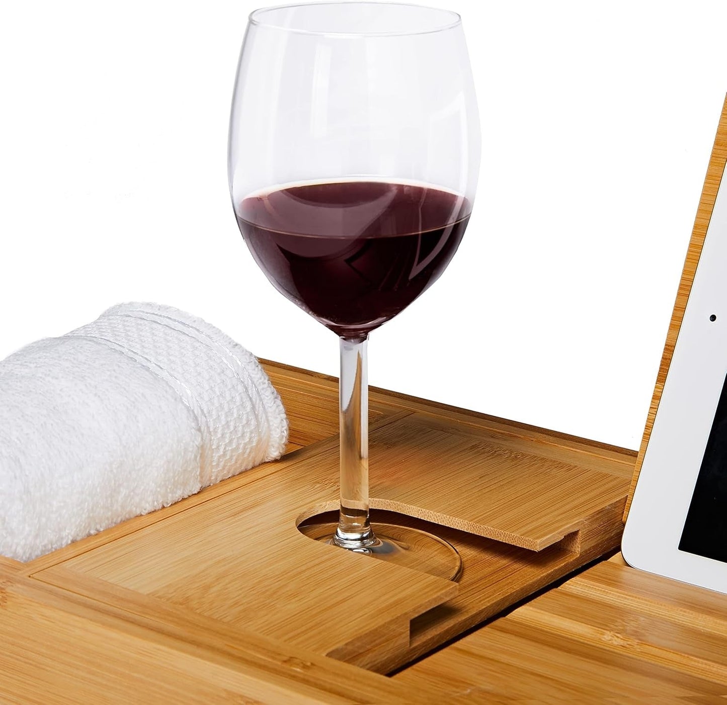 Bamboo Bliss | Luxury Bamboo Bath Caddy Tray