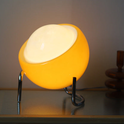 Bauhaus - Inspired Retro Glass Table Lamp