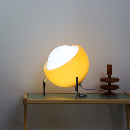 Bauhaus - Inspired Retro Glass Table Lamp