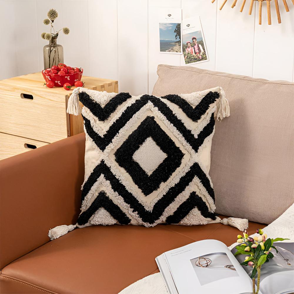CasablancaHome | Tufted Cushion Cover