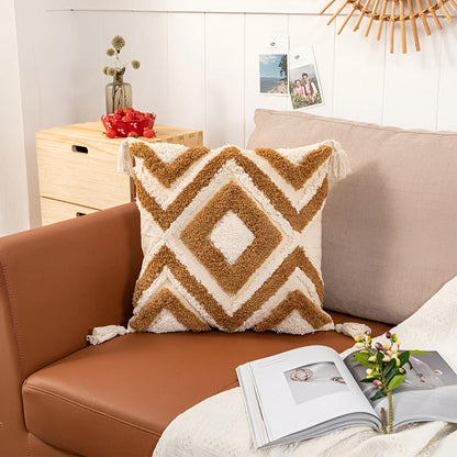 CasablancaHome | Tufted Cushion Cover