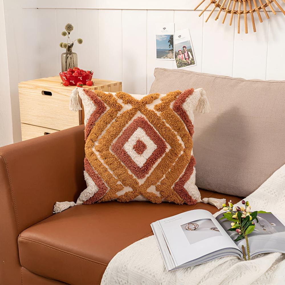 CasablancaHome | Tufted Cushion Cover