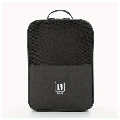 Compact Travel Shoe Organiser With Multiple Compartments