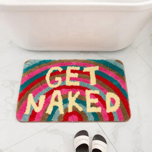 CozyBold "GET NAKED" Ultra-Soft Bath Mat