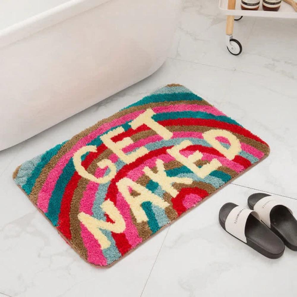 CozyBold "GET NAKED" Ultra-Soft Bath Mat