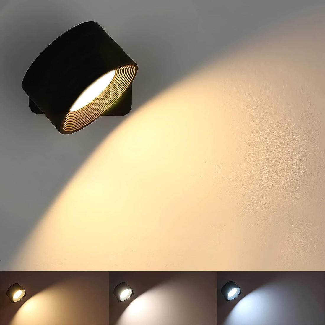 Flexilight | Wireless rechargeable 360° Wall Lamp