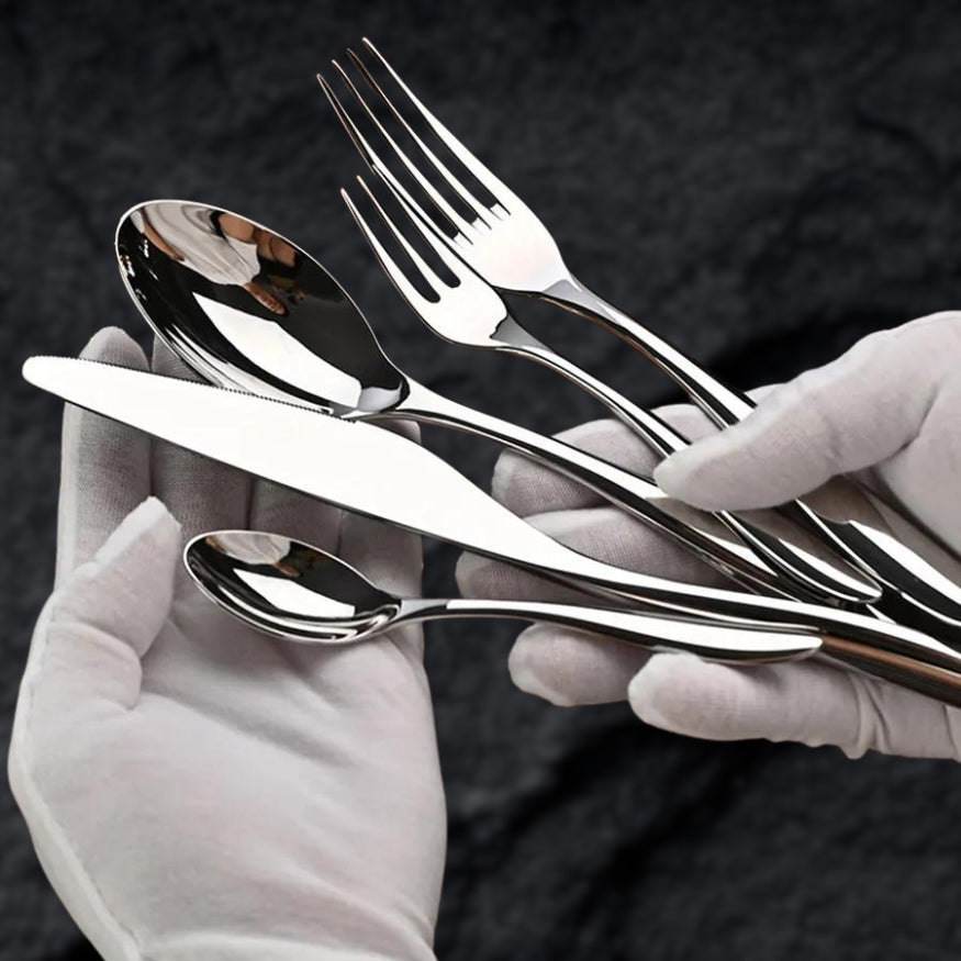 DineLux - Premium Flatware Set | Luxury Stainless Steel Cutlery