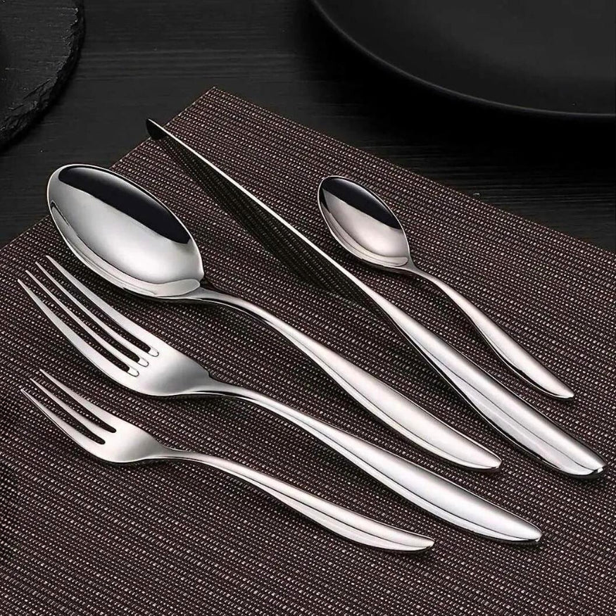 DineLux - Premium Flatware Set | Luxury Stainless Steel Cutlery