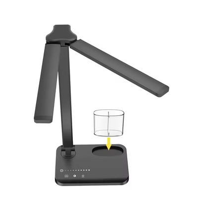 Dual-Head Desk Lamp | Dimmable Touch Control Reading Light