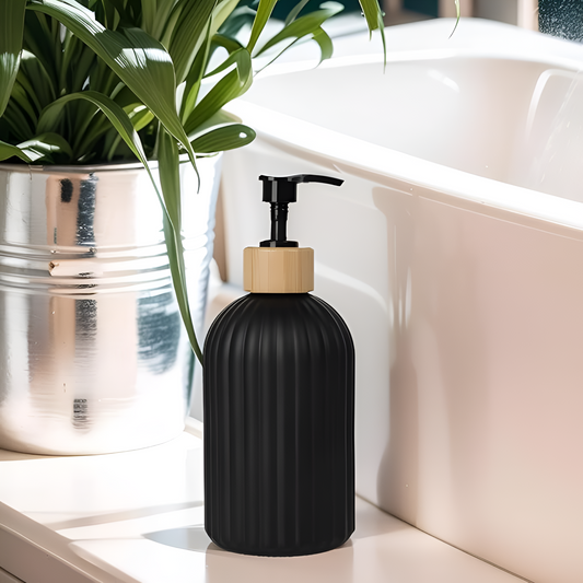 EcoDispense | Minimalist Bamboo Pump Soap Dispenser
