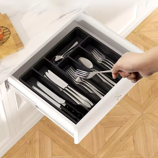 EcoGuard - Compact Kitchen Drawer Organizer With Lid