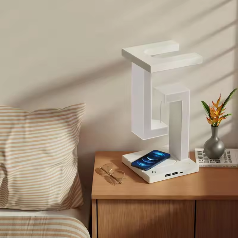 Floating Lamp With Detachable Wireless Charger