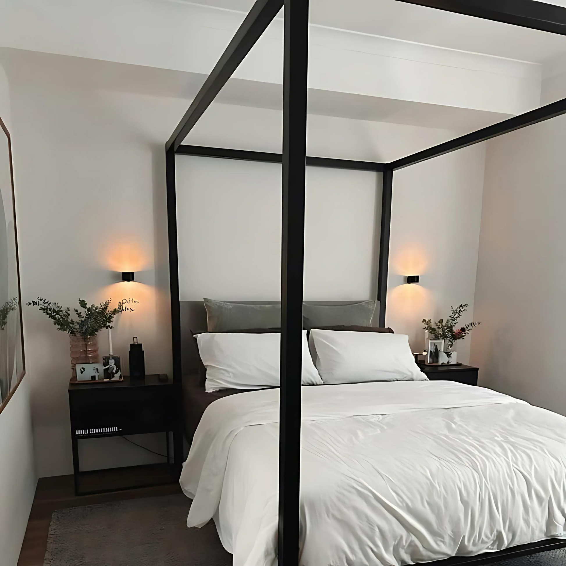 HaloFlex LED Wall Light – Dual-Headed Remote Control Night Light