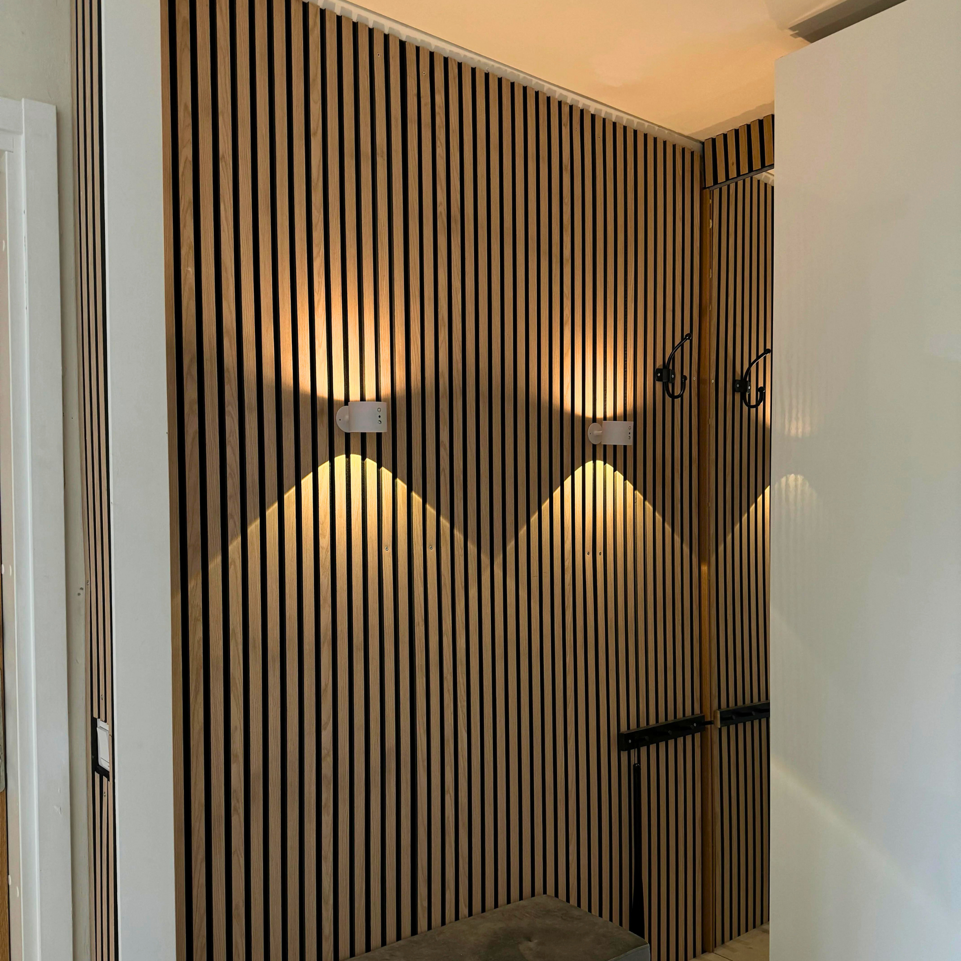 HaloFlex LED Wall Light – Dual-Headed Remote Control Night Light
