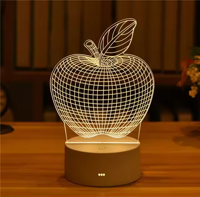 LED Note Board Lamp | USB-Powered Decorative Night Light