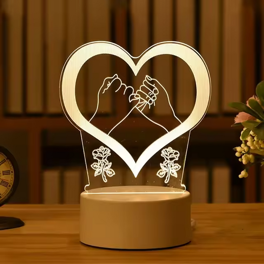 LED Note Board Lamp | USB-Powered Decorative Night Light