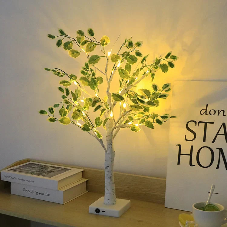 LED Tree Table Lamp | Ambient Decorative Light For Home