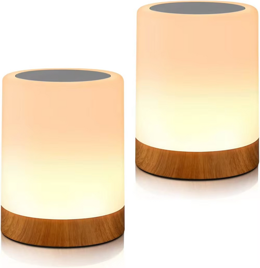 LumiShade | Minimalist Wooden LED Table Lamp