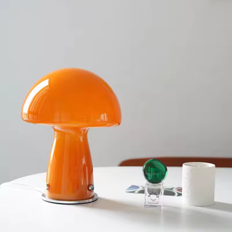 MushFlare | Elegant Scandinavian Mushroom Table Lamp