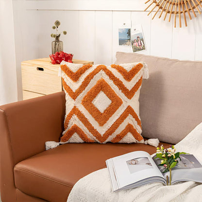 CasablancaHome | Tufted Cushion Cover