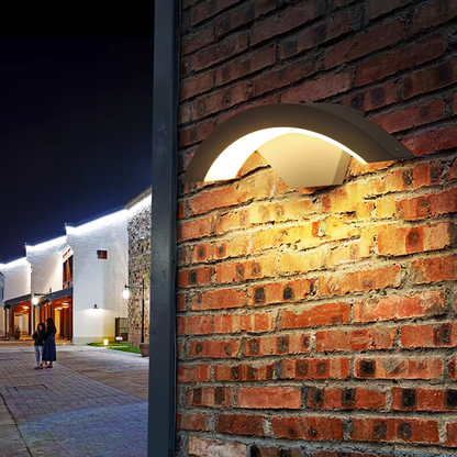 Outdoor Wall Sconce With Radar Motion Sensor