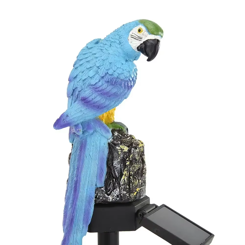 ParrotGlow Solar Garden Lights | Tropical Parrot Decorative Lamps