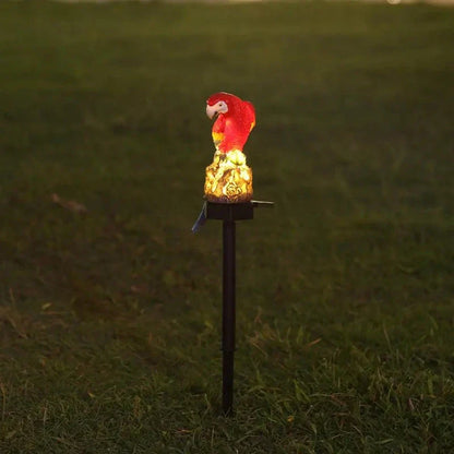 GardenGlow Garden Lights | Tropical Parrot Solar Lights