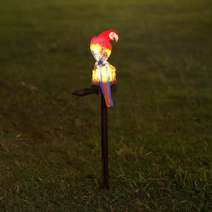 ParrotGlow Solar Garden Lights | Tropical Parrot Decorative Lamps