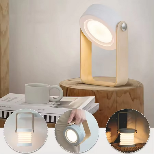 Portable LED Table Lamp | Compact Rechargeable Light