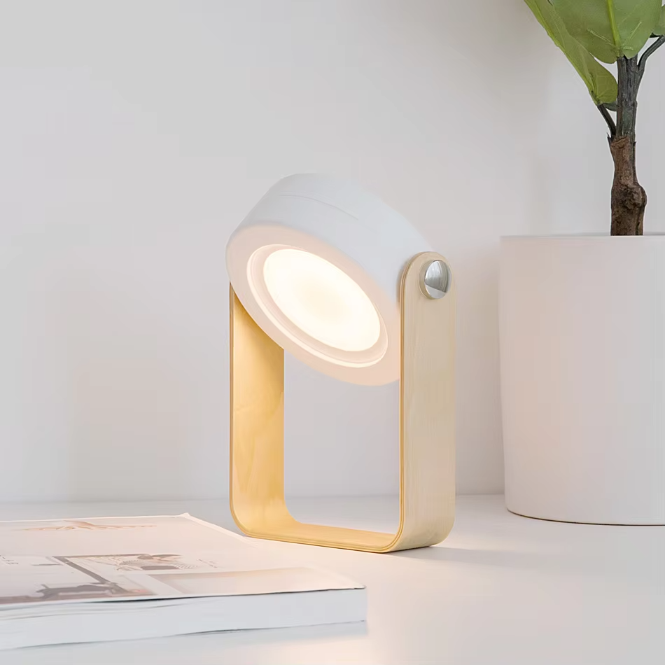 Portable LED Table Lamp | Compact Rechargeable Light