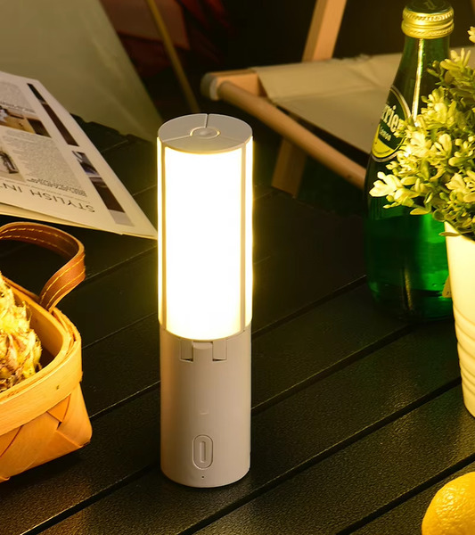 Portable Rechargeable Lantern - Folding Table Lamp For Camping