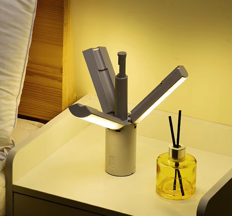 Portable Rechargeable Lantern - Folding Table Lamp For Camping