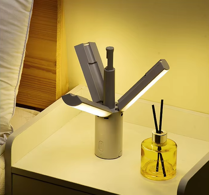 Portable Rechargeable Lantern - Folding Table Lamp For Camping
