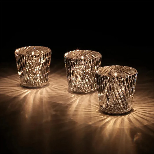Rechargeable Crystal Desk Lamp - Bar Restaurant Table Lamp