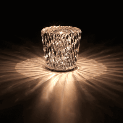 Rechargeable Crystal Desk Lamp - Bar Restaurant Table Lamp