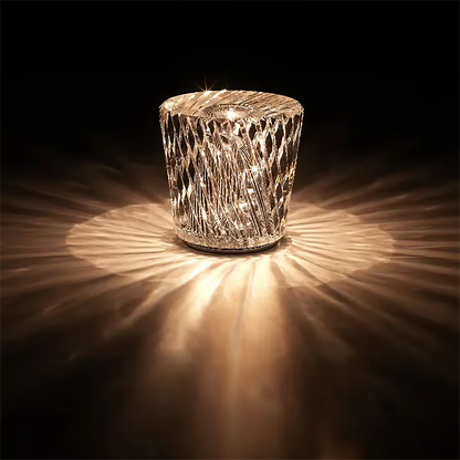 Rechargeable Crystal Desk Lamp - Bar Restaurant Table Lamp